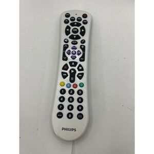 Philips Universal Remote Control White TV DVD‎ Stream Setup Menu
